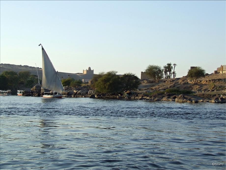 Assouan - mausolée Aga Kha
