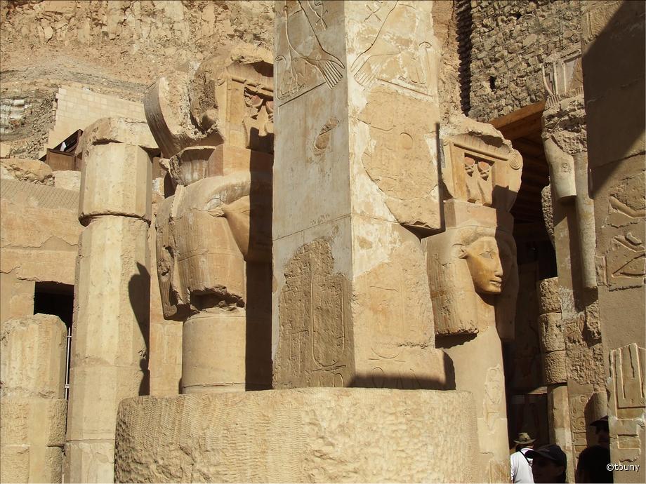 Deir el bahari - temple d'Hatchepsout