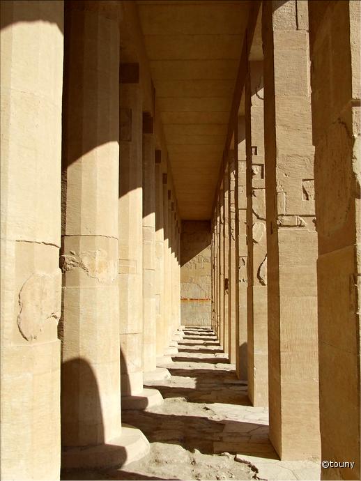 Deir el bahari - temple d'Hatchepsout