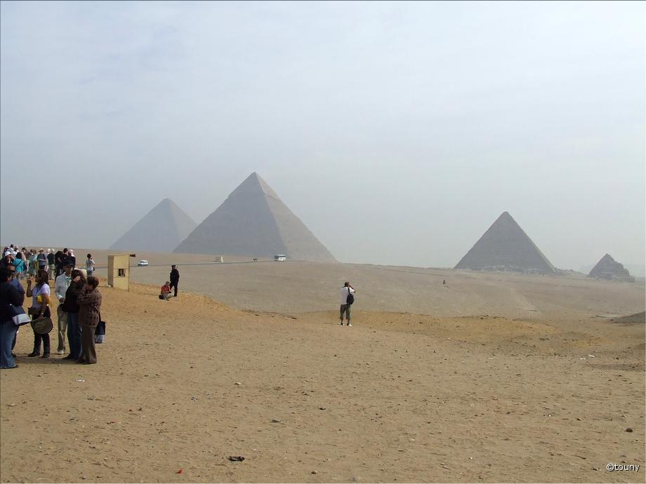 Giseh - les pyramides