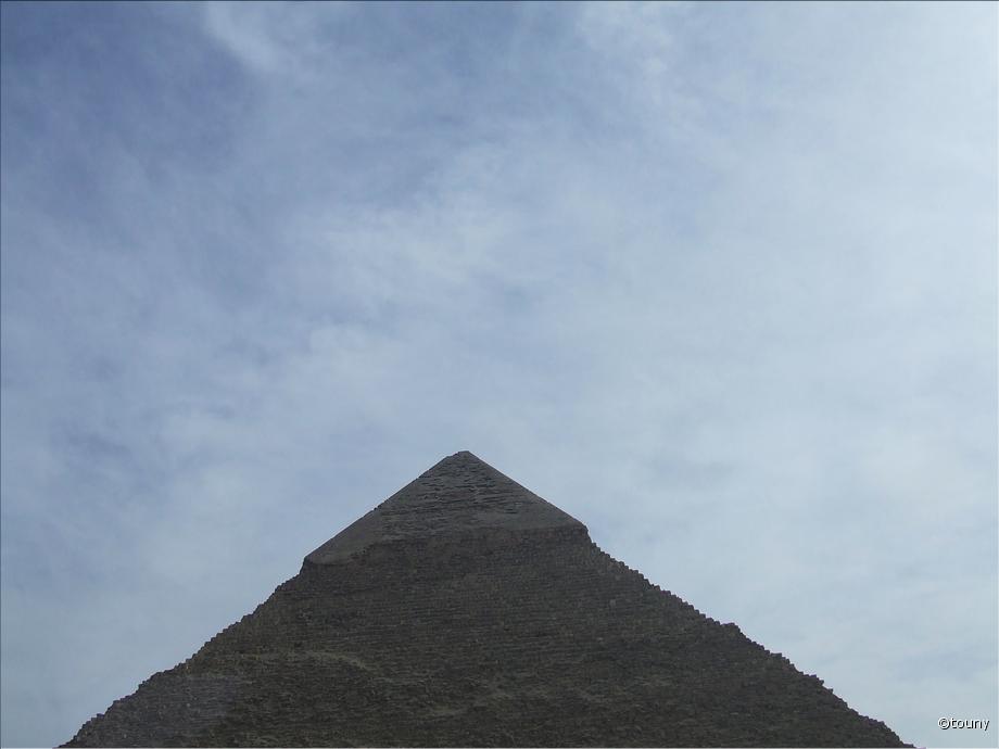 Giseh - pyramide de Khéphren