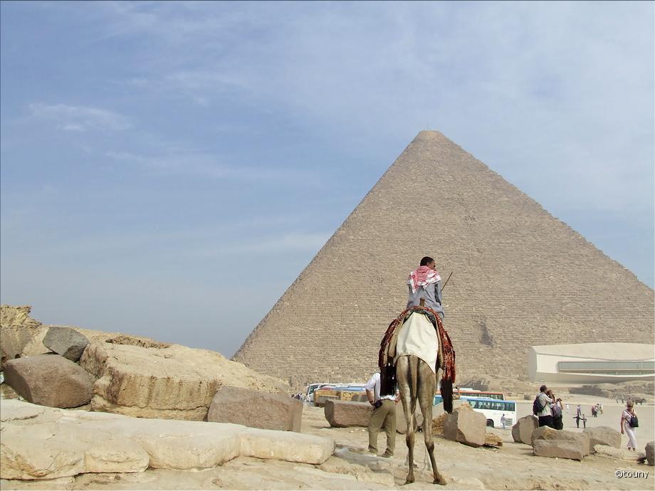 Giseh - pyramide de Khéops