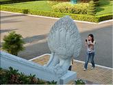 Phnom Penh - palais royal - naga