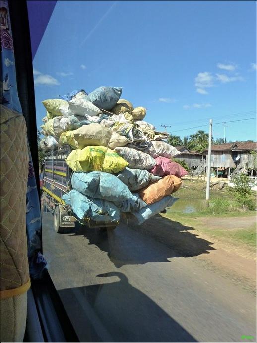 camion chargé