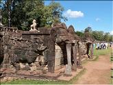Angkor Thom - terrasse des éléphants