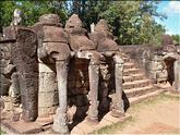 Angkor Thom - terrasse des éléphants