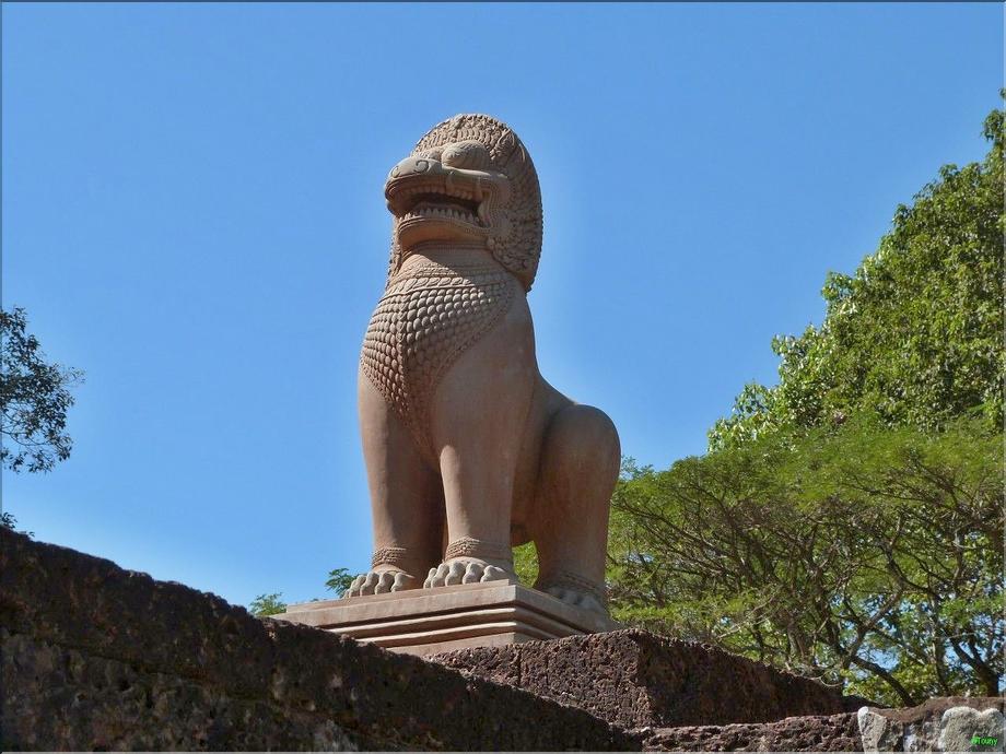 Angkor Thom - terrasse des éléphants