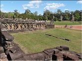 Angkor Thom - terrasse du roi lépreux