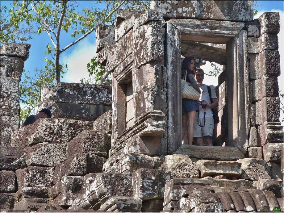 Angkor Thom - Phiméanakas - zoom