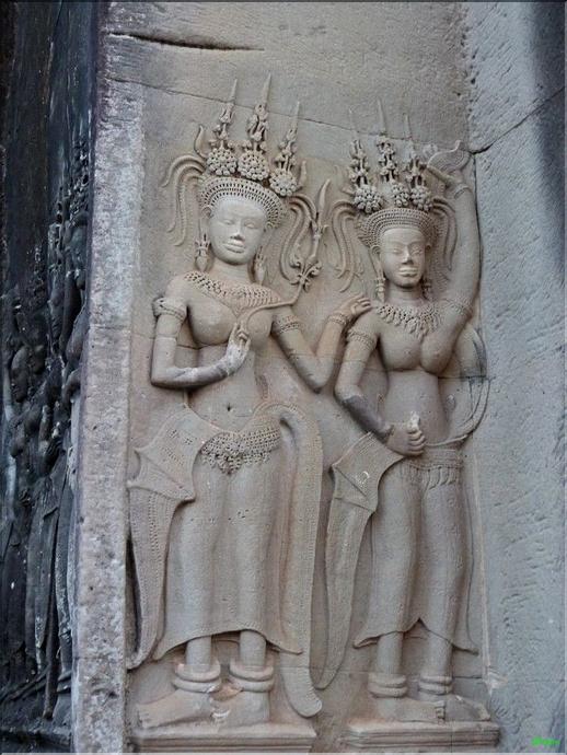 Angkor Vat - Apsâras