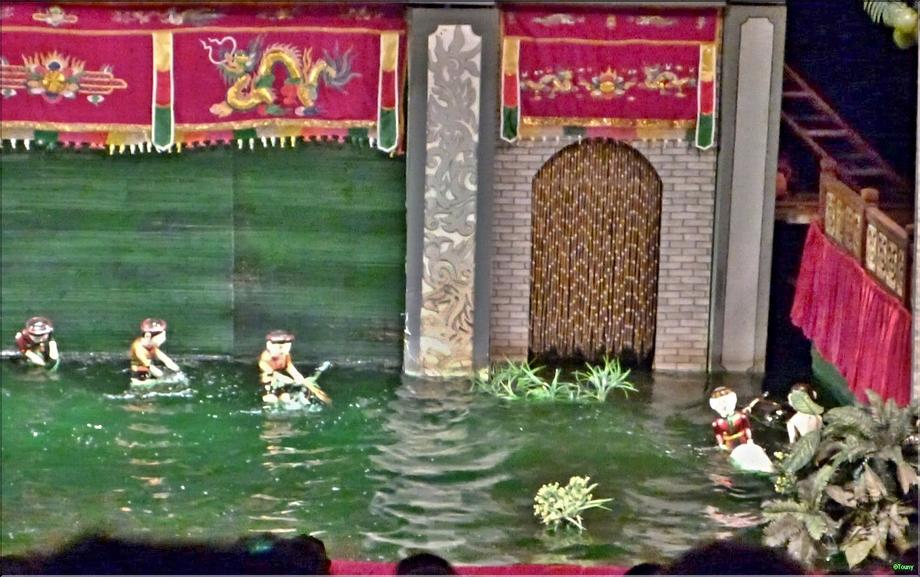 Hanoi - marionnettes sur l'eau