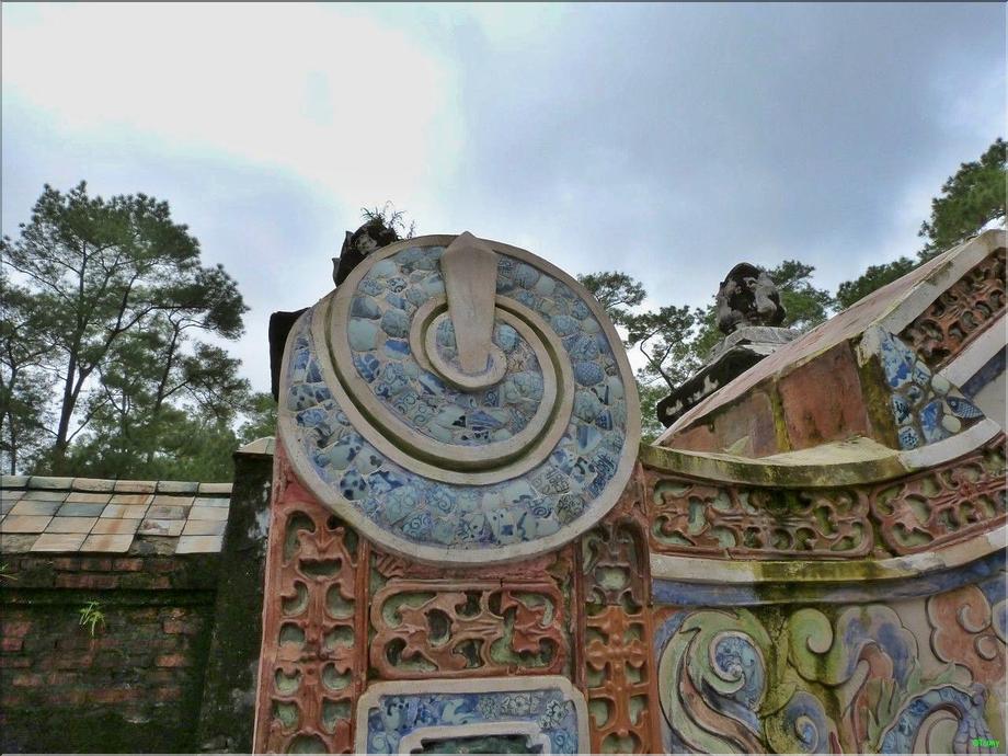 Hué - tombeau de tu duc