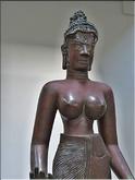 Danang - musée des arts cham - Tara de bronze