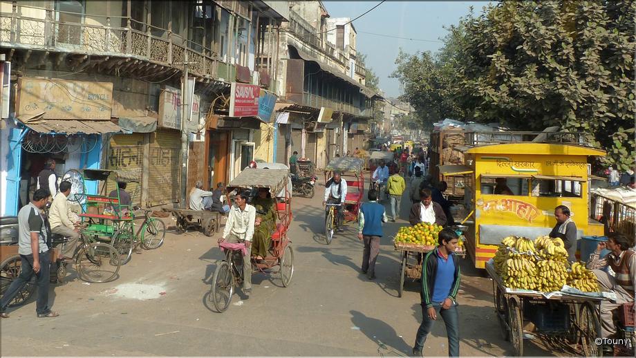 Delhi - scène de rue