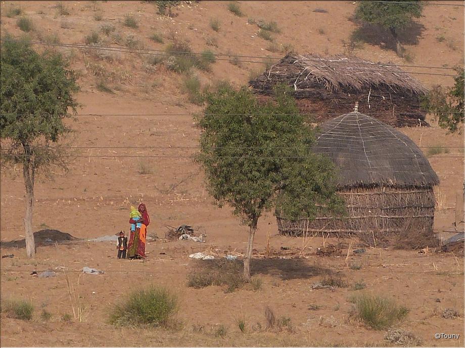 désert du Thar - cases