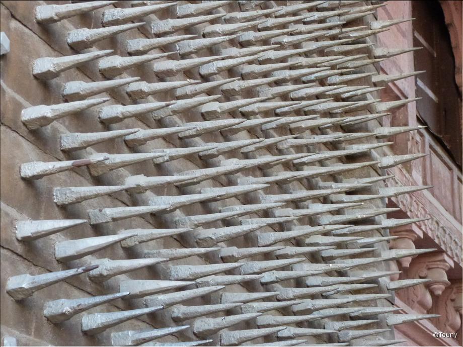 Bikaner- fort Junagarth - porte principale