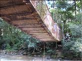 pont suspendu sur rio colorado
