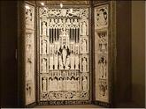Funchal - musée Quinta das cruzes - triptyque en ivoire