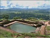 Sigirîya - rocher du lion - piscine