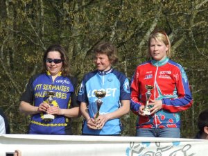 podium dames